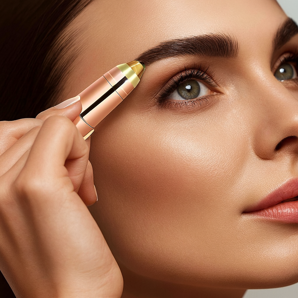 DEPILADOR DE CEJAS RECARGABLE PREMIUM