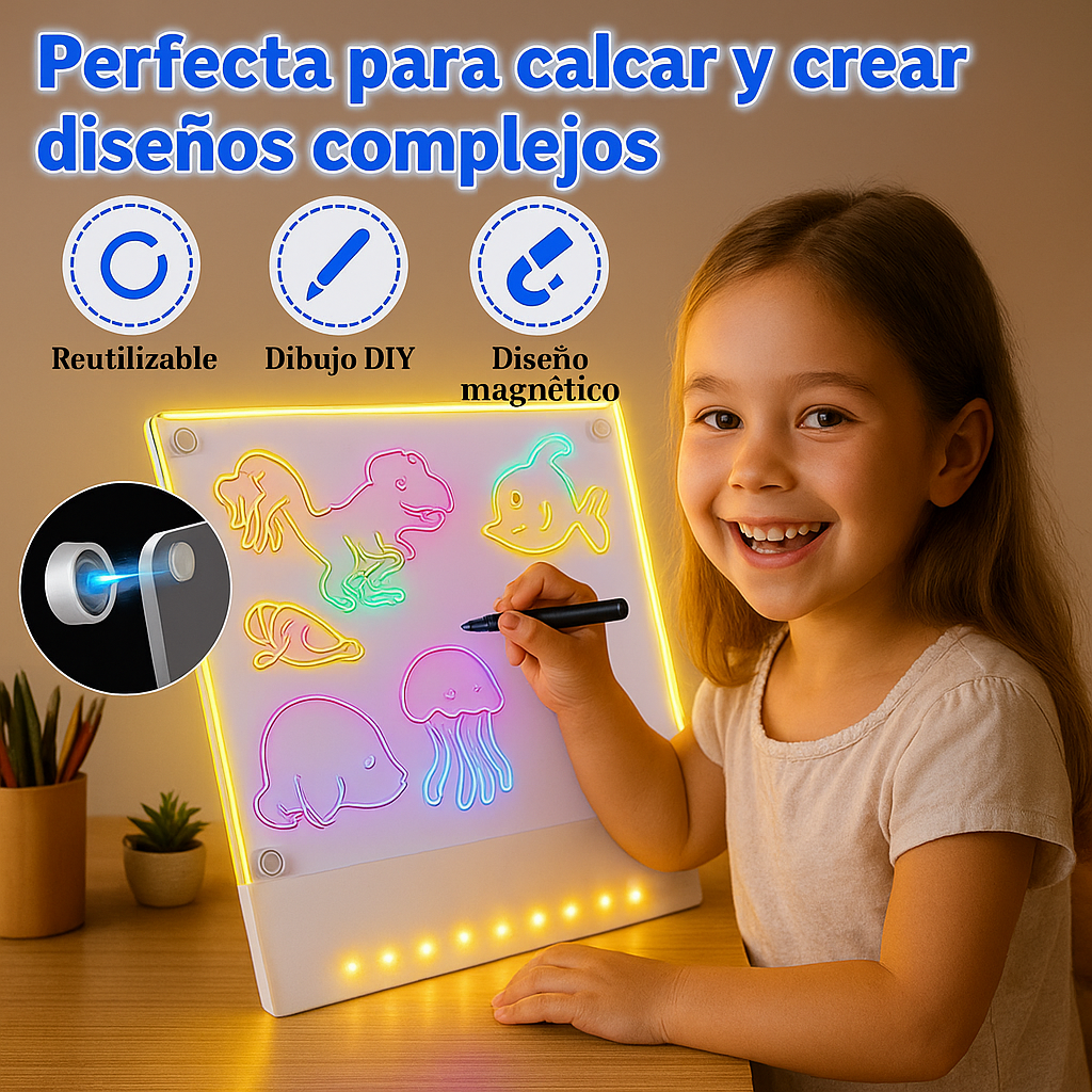 PIZARRA MAGICA LED - PREMIUM