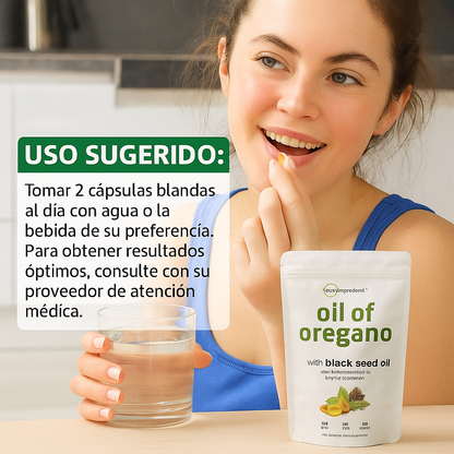 ACEITE DE OREGANO - 90 CAPSULAS - ORIGINAL