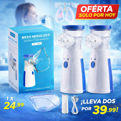 NEBULIZADOR PORTATIL RECARGABLE - PREMIUM