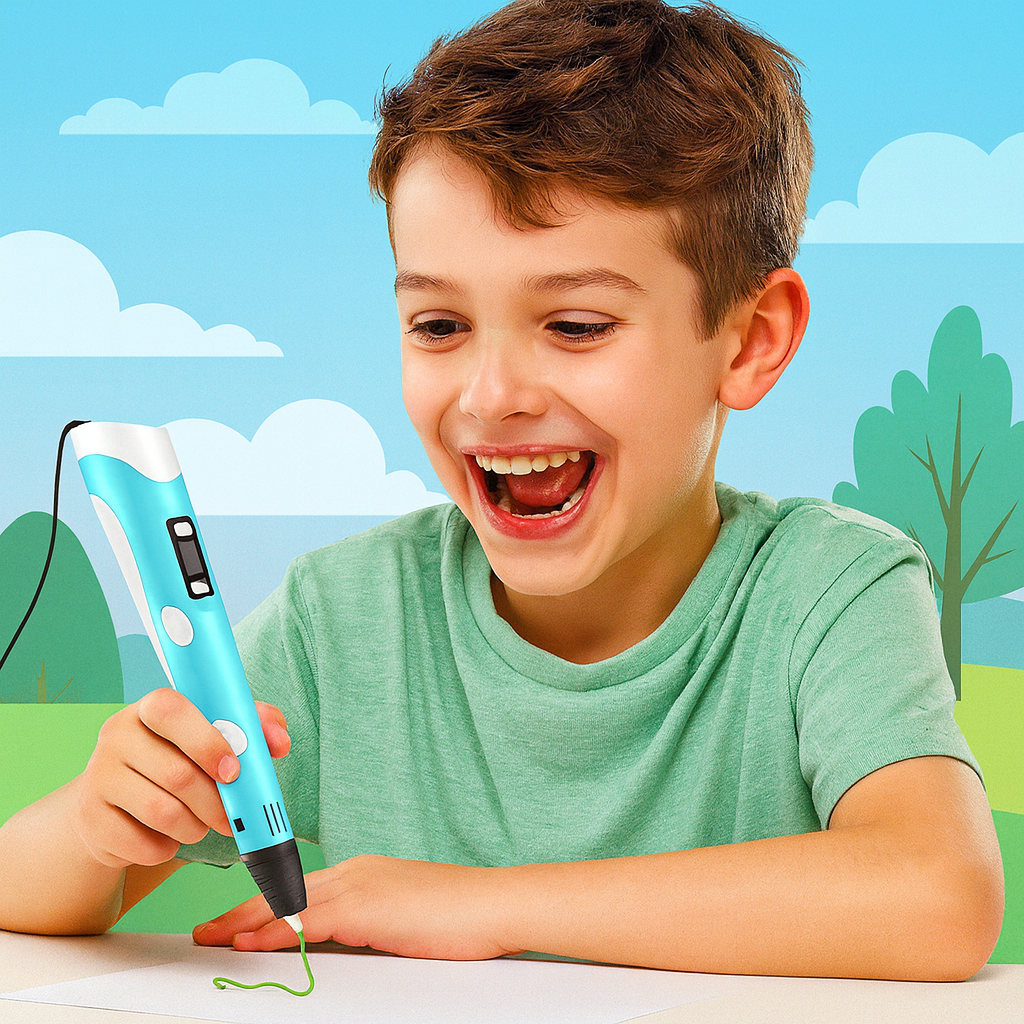 LAPIZ 3D CON PANTALLA ELECTRICA - PREMIUM