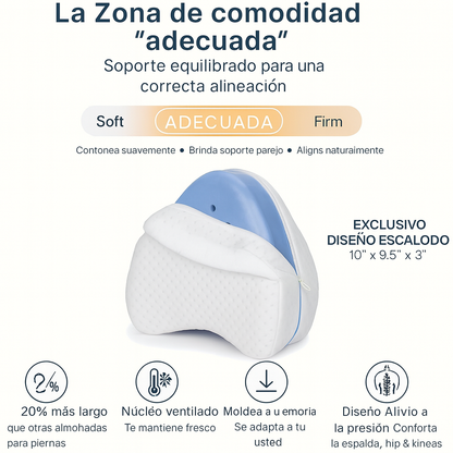 ALMOHADA ORTOPEDICA PARA PIERNAS - PREMIUM