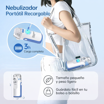 NEBULIZADOR PORTATIL RECARGABLE - PREMIUM