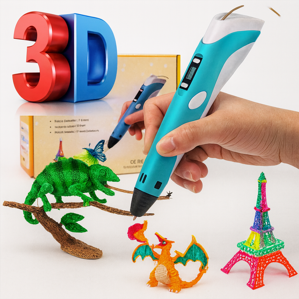 LAPIZ 3D CON PANTALLA ELECTRICA - PREMIUM