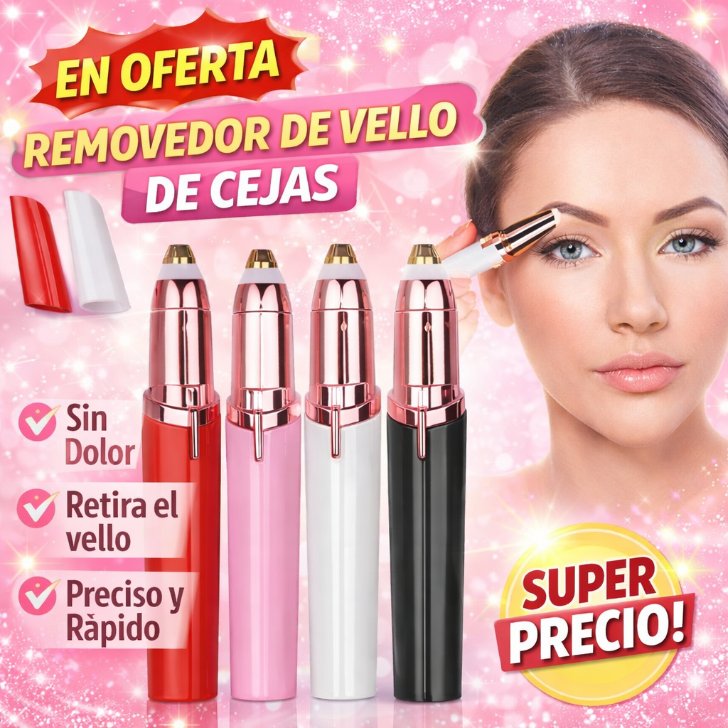 DEPILADOR DE CEJAS RECARGABLE - PREMIUM
