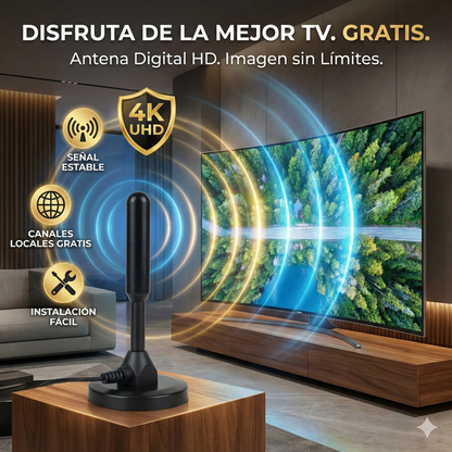 ANTENA DE TELEVISIÓN DIGITAL - FULL HD