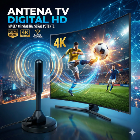 ANTENA DE TELEVISIÓN DIGITAL - FULL HD