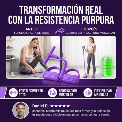 BANDA ELASTICA PARA ENTENAMIENTO DESDE CASA