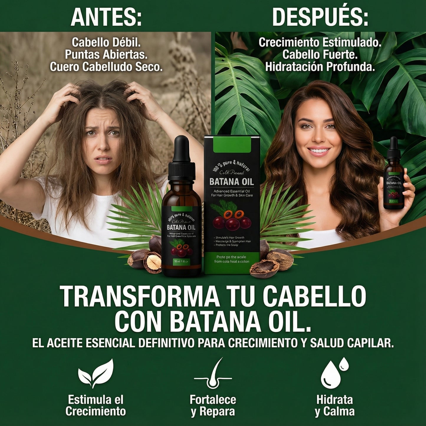ACEITE DE BATANA -  FORMULA 100% ORIGINAL